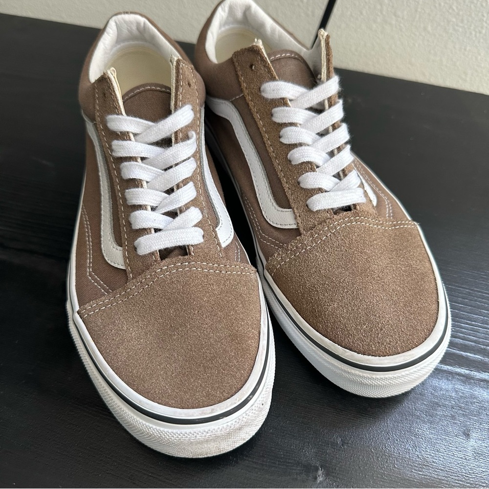 Brown Old Skool Vans